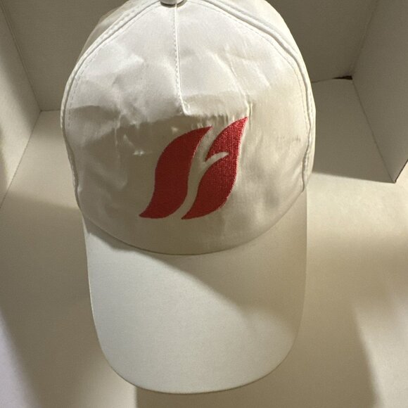 None Accessories - Farmasi Makeup Baseball Hat Cap Adjustable Strap Back White Pink H5